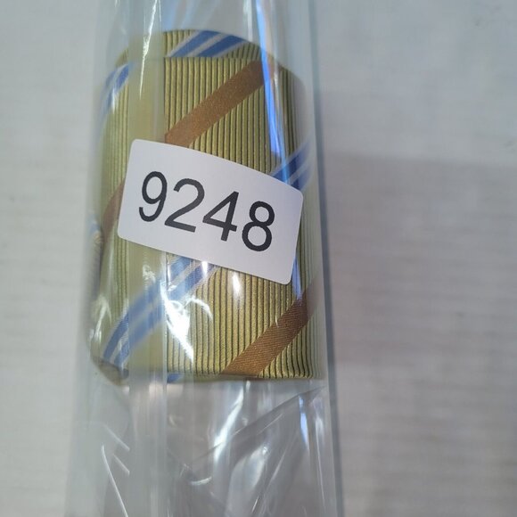 Brooks Brothers 346 Tie Mens Necktie Silk Stripe Repp Woven In Italy Made In USA - Picture 7 of 7